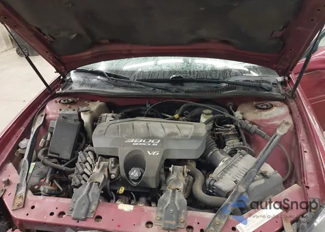 2004 Pontiac Grand Prix Gt2 z USA, uszkodzony, nr VIN 2G2WS522341236060